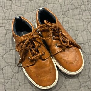 Classic Brown Kids Dress Shoes